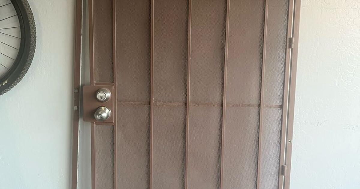 Security screen door for 40 in Phoenix, AZ For Sale & Free — Nextdoor