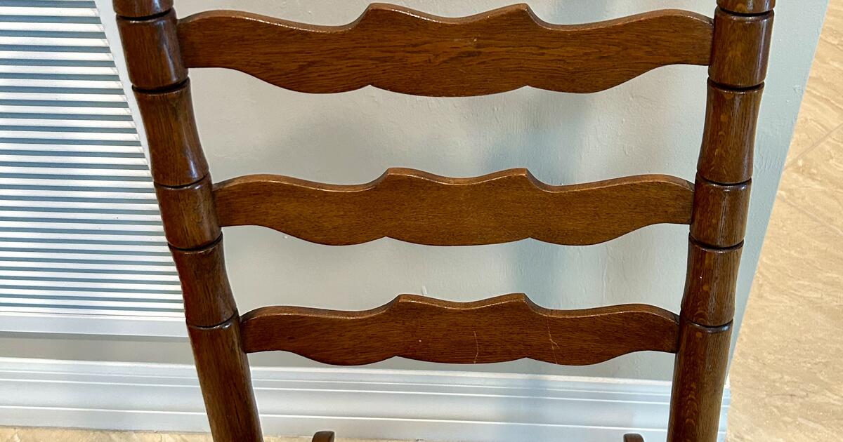 Rocker with Needlepoint Seat 1920’s for 25 in Venice, FL For Sale