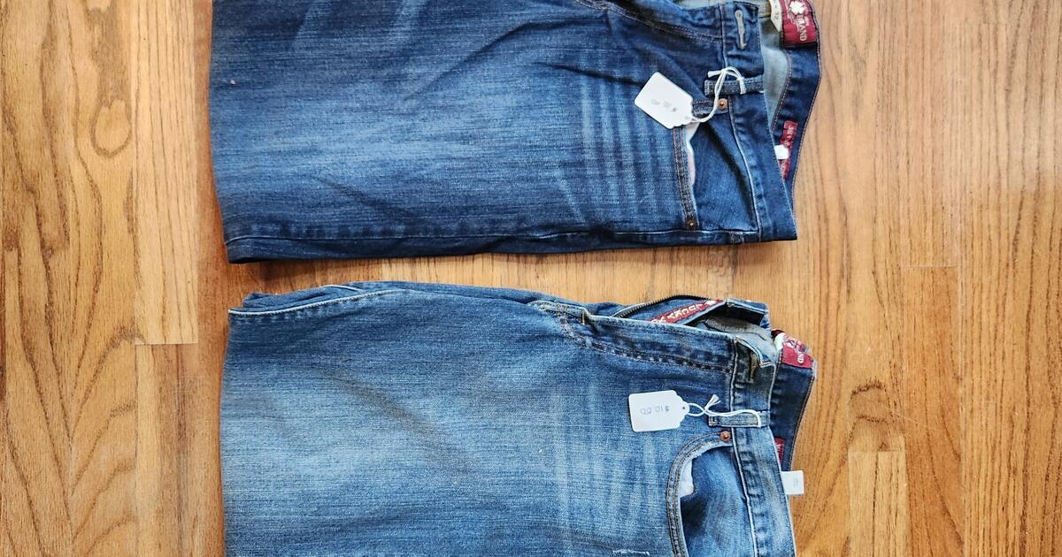 3 Mens Lucky Brand Jeans And 1 Mens Banana Republic Jeans for $10 in ...