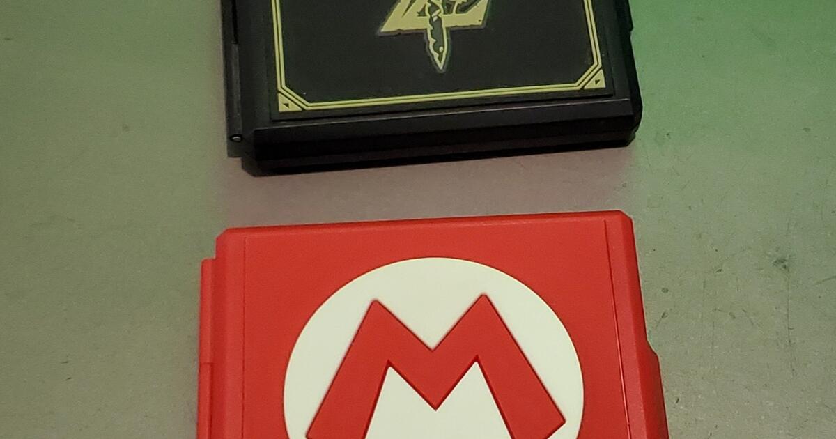 Two PowerA Switch Game Cases (Holds 12 games in each case) for 20 in