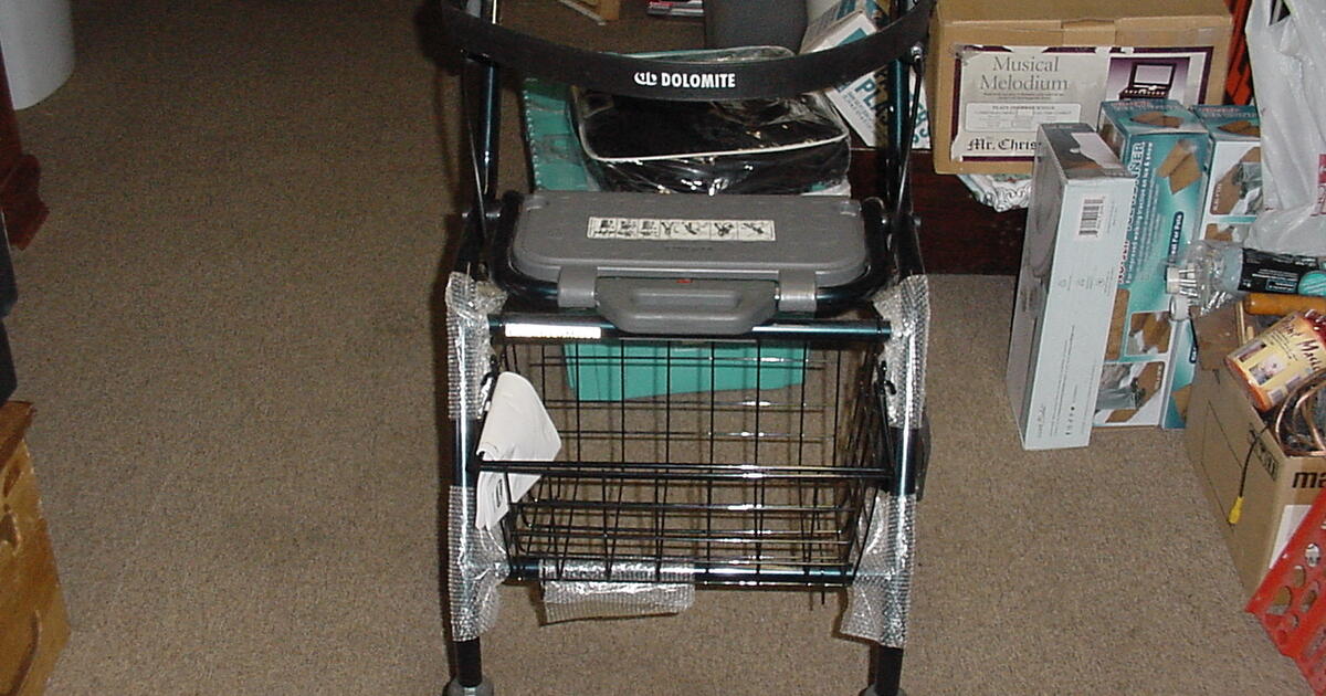 walker with seat for $35 in Halifax, MA | For Sale & Free — Nextdoor