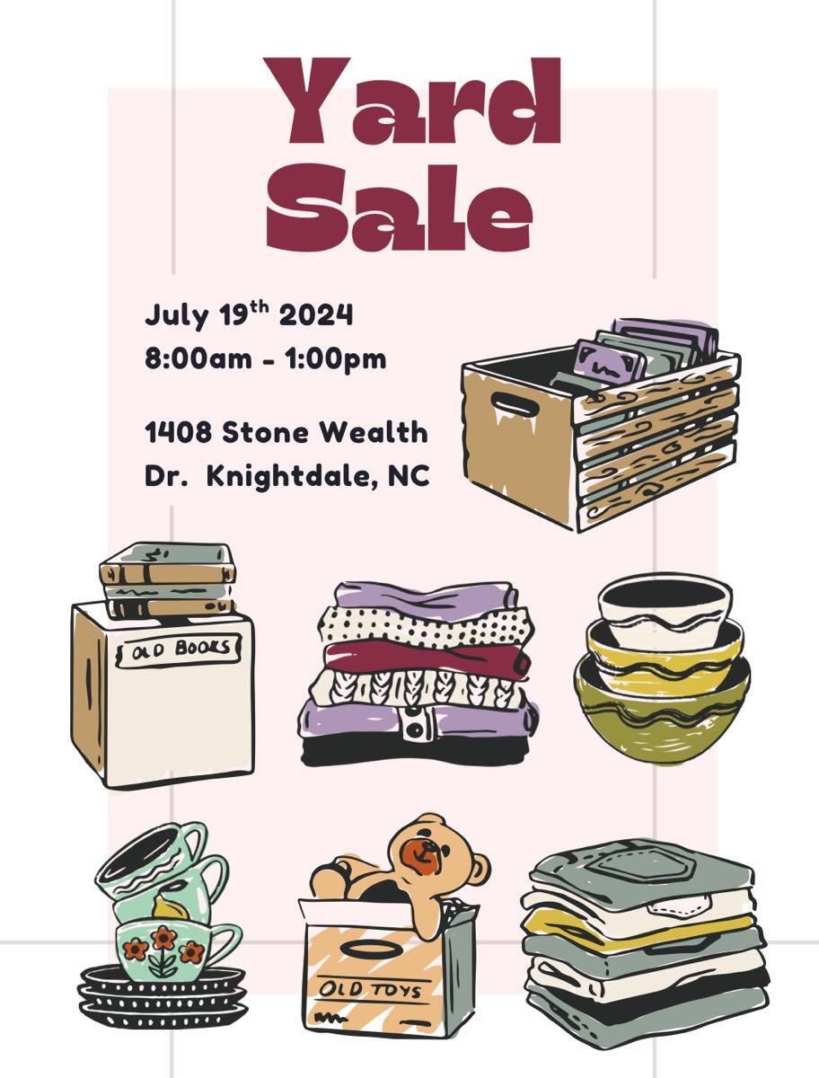 Yard sale!