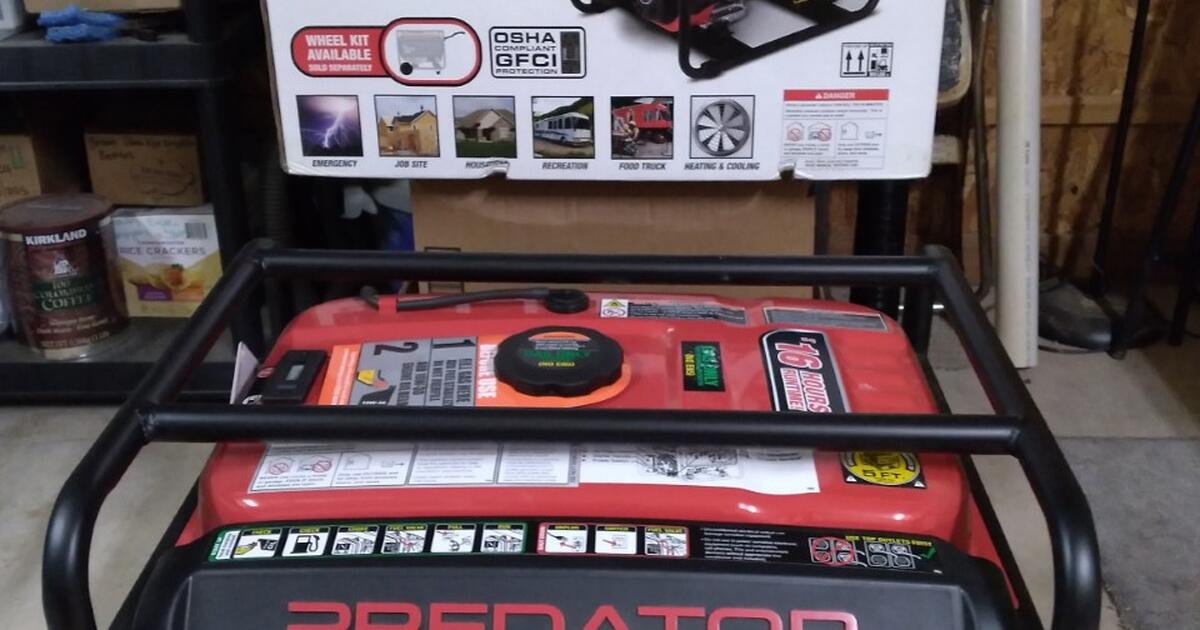 Predator 4375 Watt Gas Generator for 400 in Kingsland, TX Finds — Nextdoor
