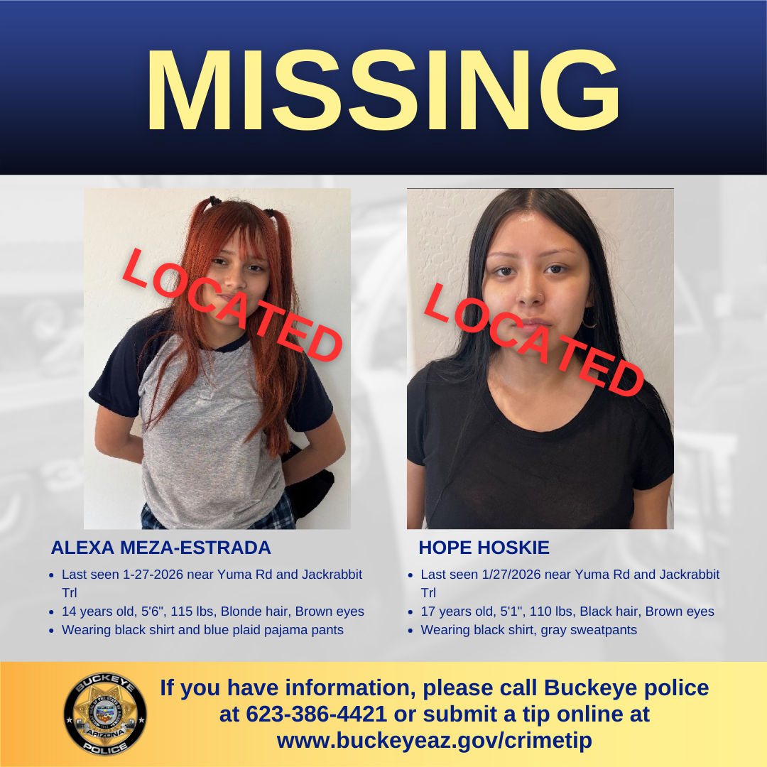 UPDATE: Alexa and Hope have been located and are safe.