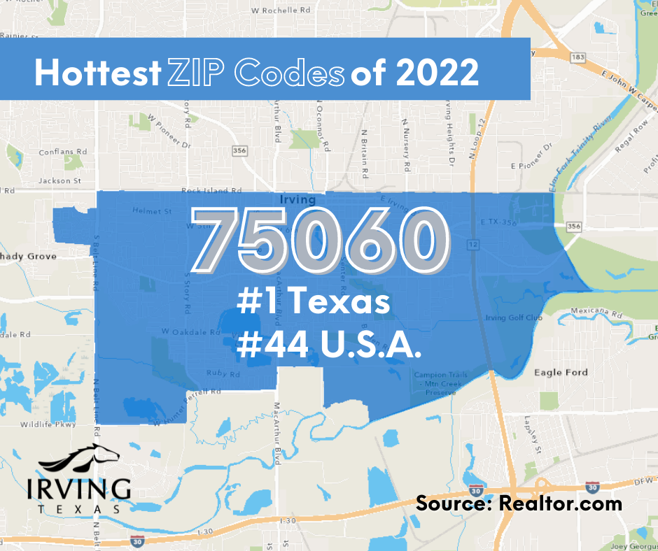 Irving Makes List of Hottest ZIP Codes (City of Irving) — Nextdoor