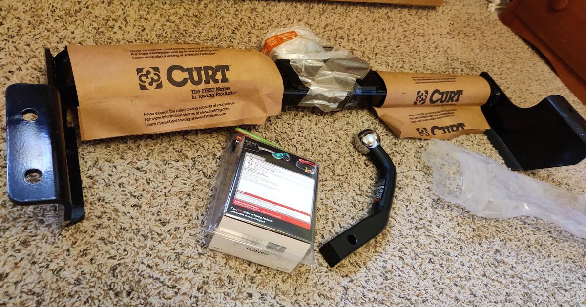 New Trailer Hitch, Mount and Ball with wiring complete set for 120 in