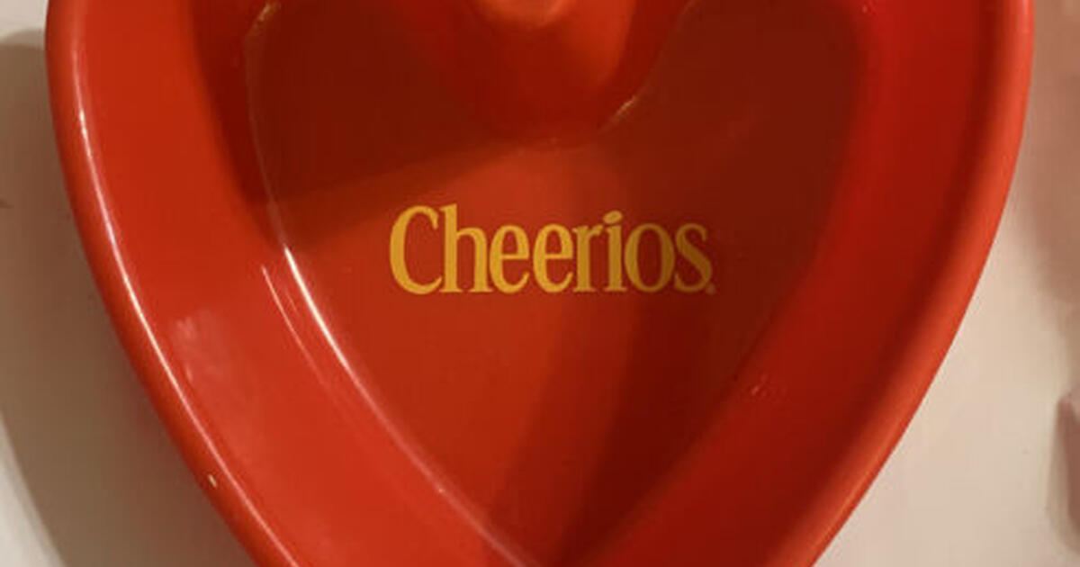 Cheerios Heart Shaped Bowl for $5 in Ventura, CA | For Sale & Free