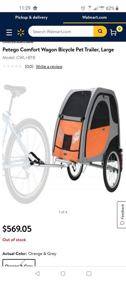 Petego Comfort Wagon incllusive Bicycle