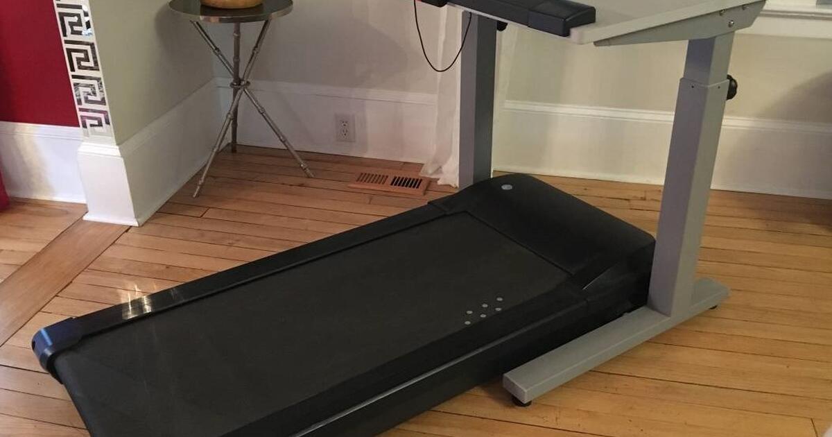 Treadmill + Workstation Desk for 650 in Raleigh, NC For Sale & Free
