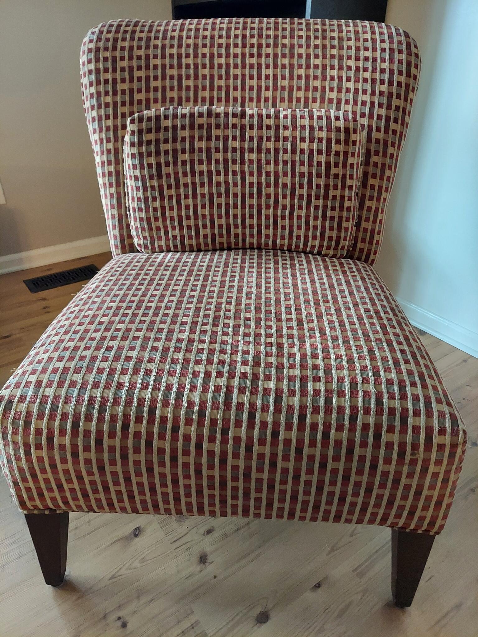 Patterned Accent Chair