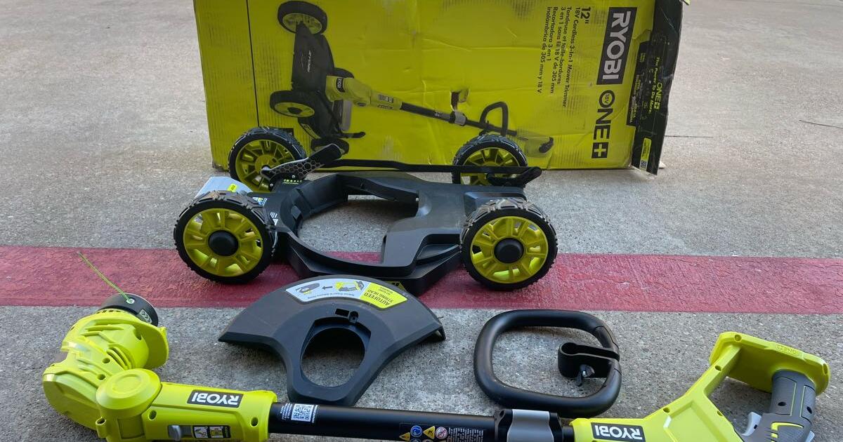 Vis Et écrou De Poignée Pour Tondeuse Sans Fil Ryobi P1109VNM 18V - Pièce Neuve