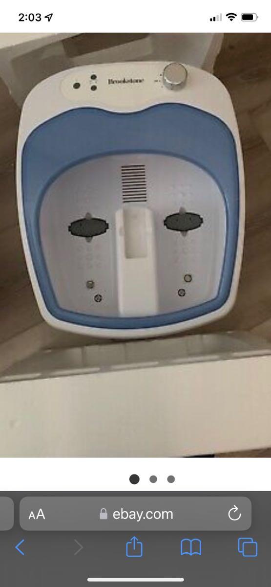 Brookstone Heated Aqua Jet Foot Spa For 20 In Austin TX For