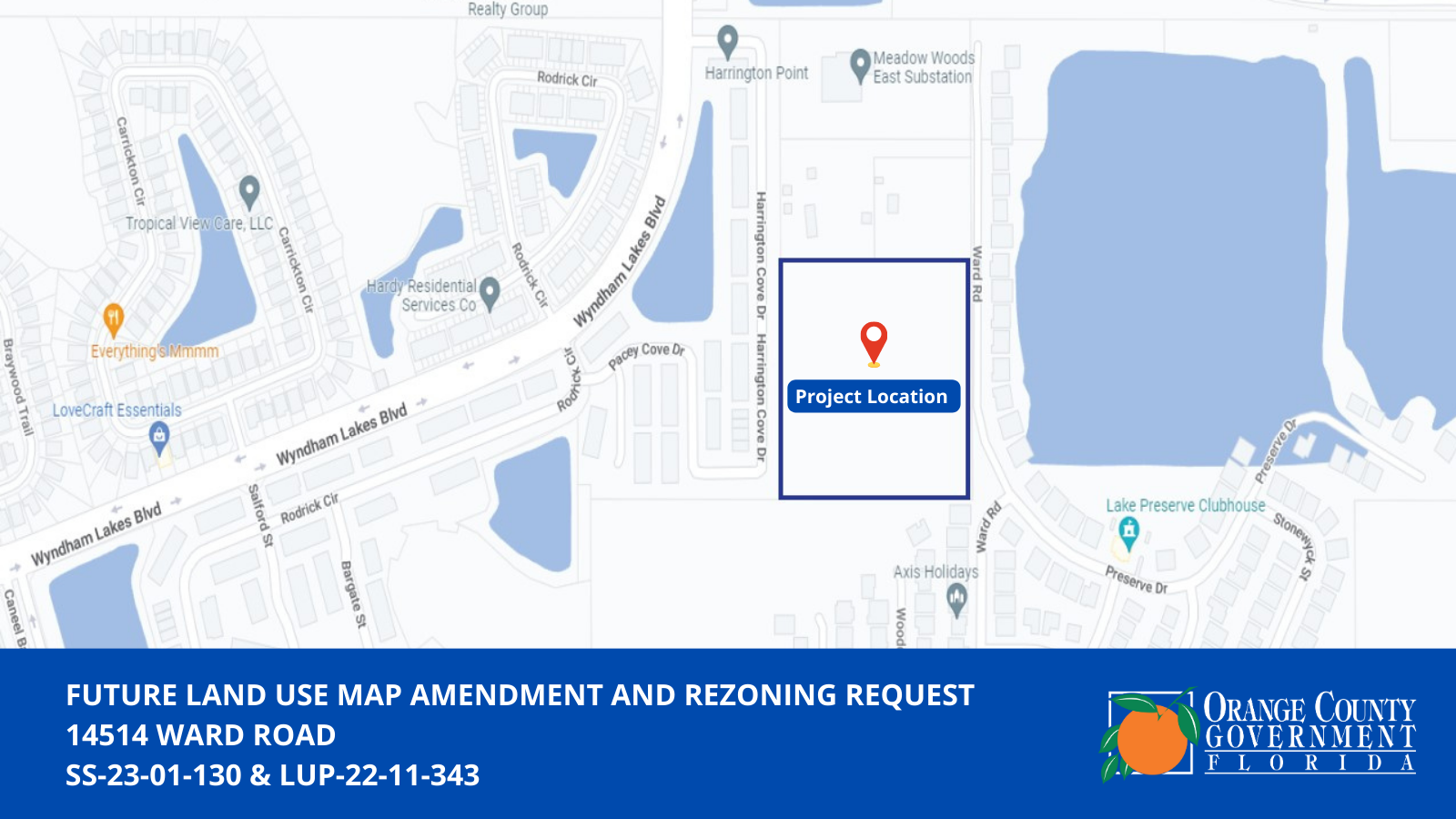1/11 Community Meeting Future Land Use Map Amendment and Rezoning
