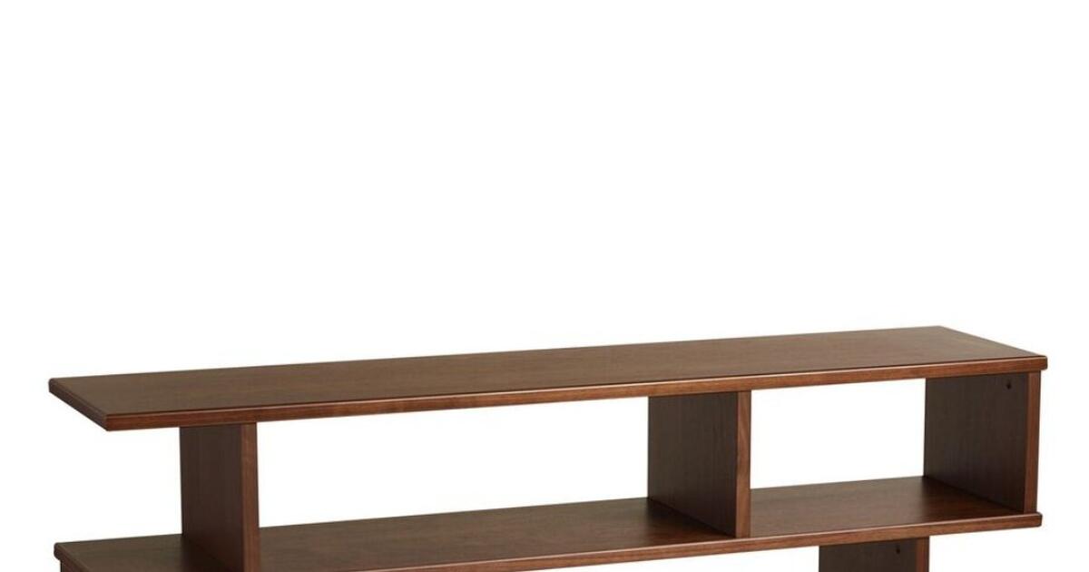 World Market Walnut Brown Bookshelf for 275 in St. Petersburg, FL