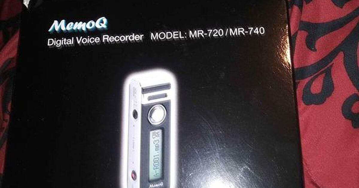MemoQ digital voice recorder for 100 in Huntsville, AL For Sale