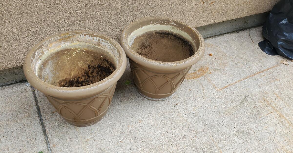 Large Lightweight Pots for Free in Colorado Springs, CO Finds — Nextdoor