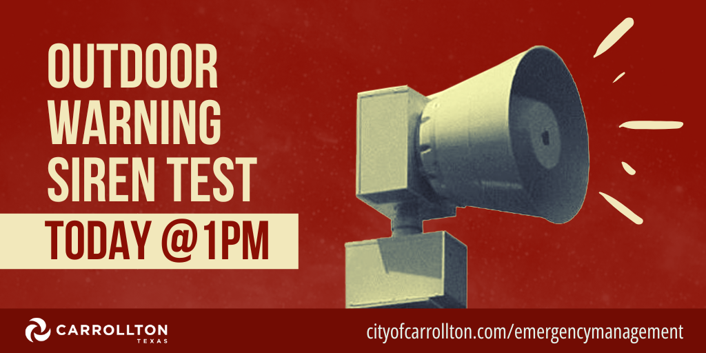 OUTDOOR WARNING SIREN TEST (2/4).