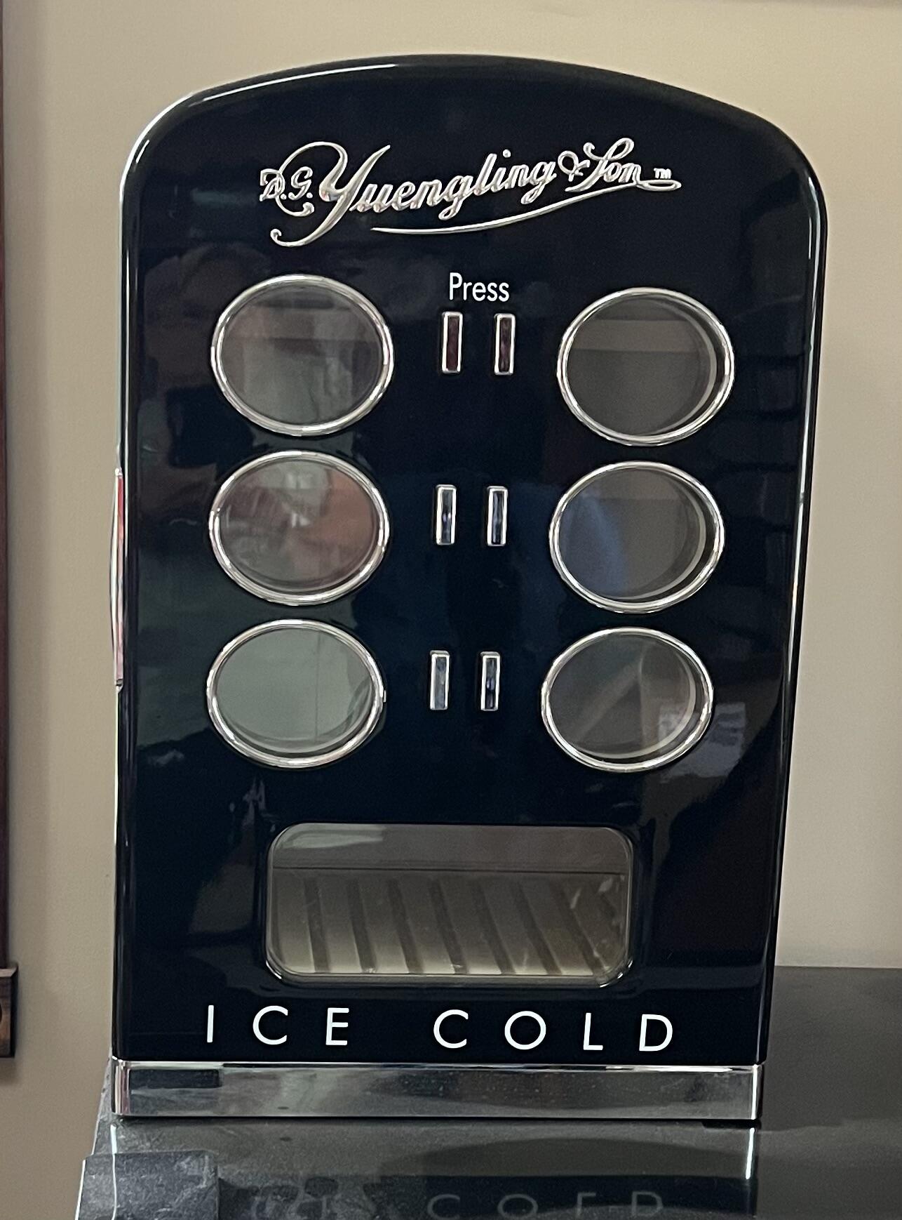 Yuengling Black Personal Vending Machine Fridge for 95 in Easton, PA