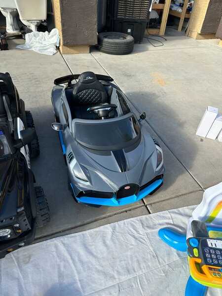 Bugatti Power Wheels Ride Toy For Kids For 200 In Gilbert AZ For Sale Free Nextdoor