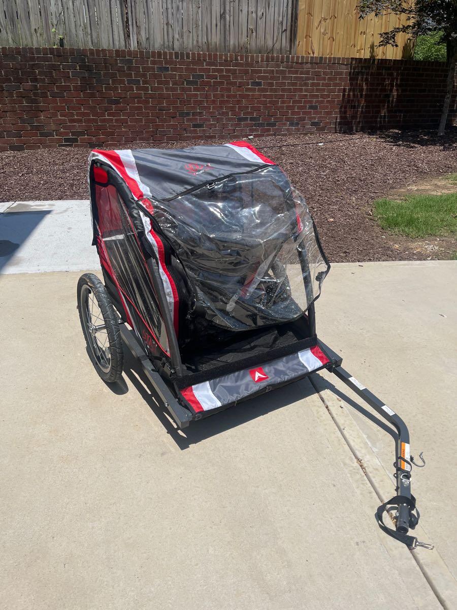 Baby Bike Trailer (fits up to 2 toddlers) MUST GO ASAP