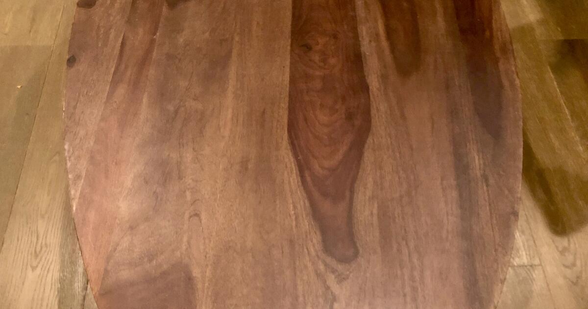 Crate Barrel Oval Coffee Table In Natural Wood For 150 In Los Angeles