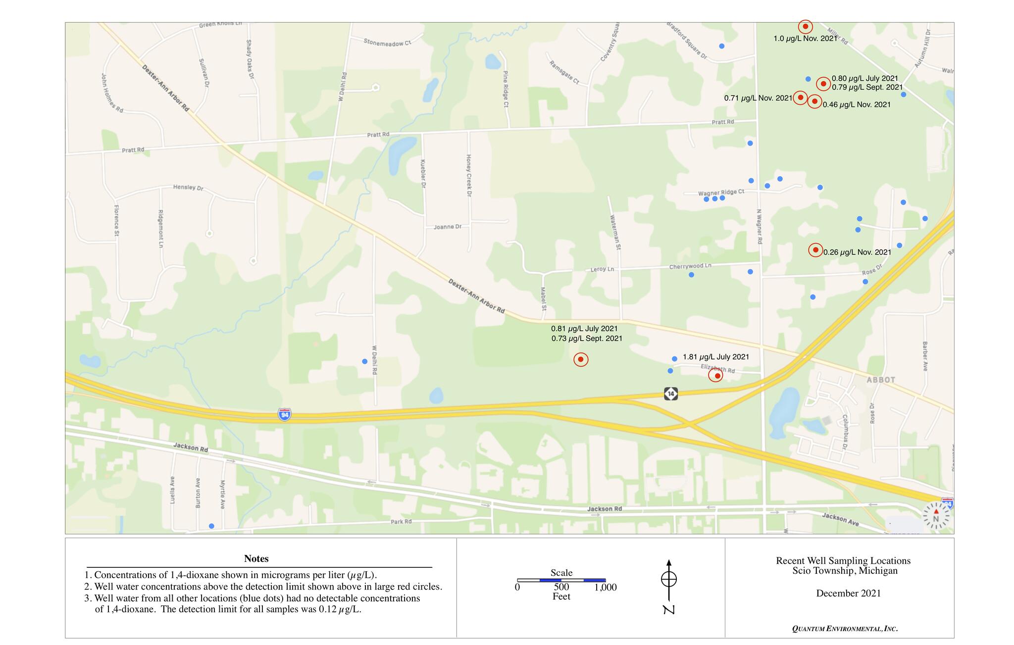 Scio Township Identifies Four Additional Residential Drinking Water