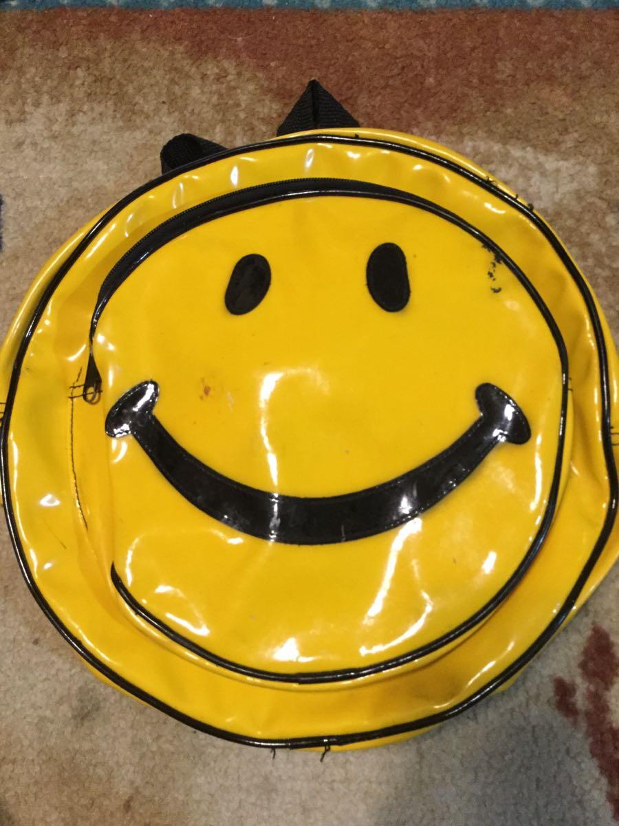 90s smiley face backpack