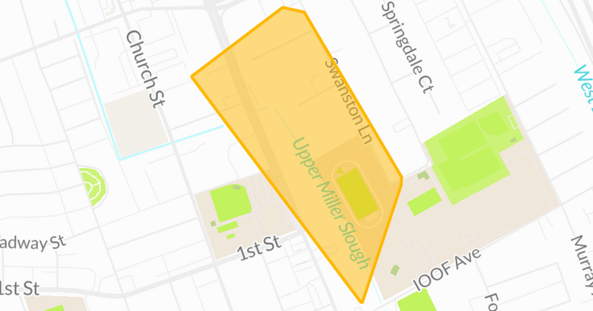⚠️ Pacific Gas and Electric Company issued a power outage alert in ...