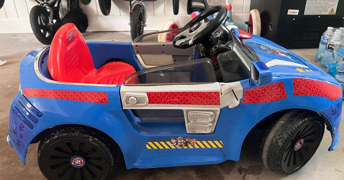 Paw Patrol 6V E cruiser car (used) for 50 in Atlanta, GA Finds