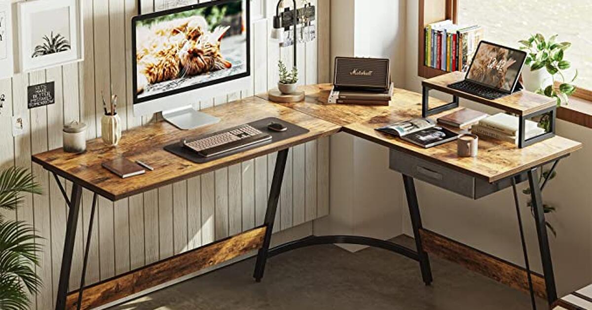 L Shaped Computer Desk for $70 in Lisle, IL | For Sale & Free — Nextdoor