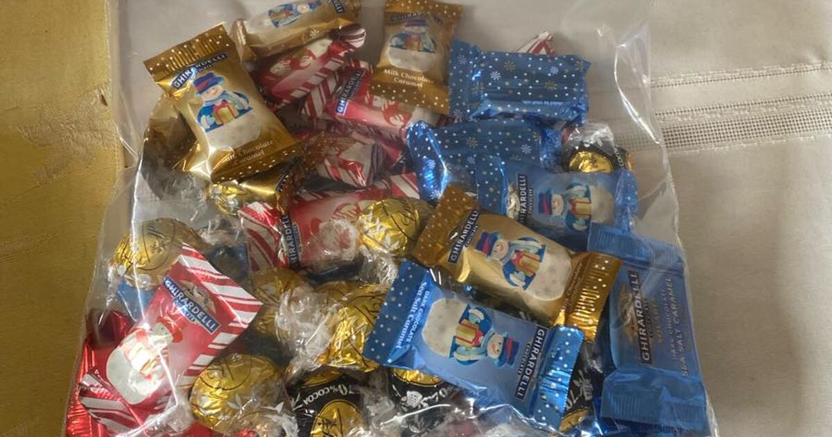 Free!! Chocolate Ghirardelli and Lindt assorted chocolates Free!! for