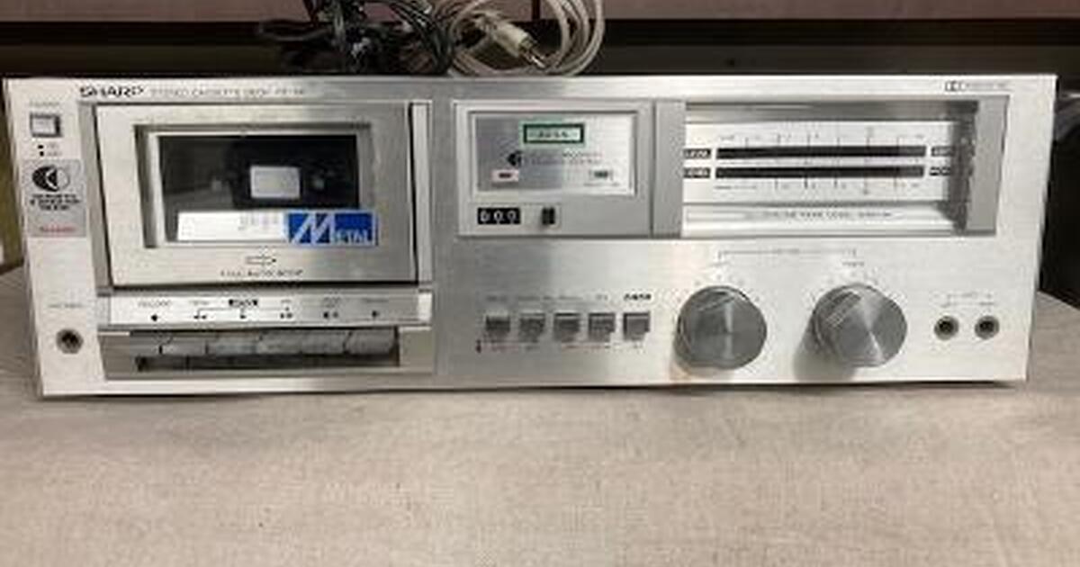 Sharp Cassette Deck for Parts or Repair for Free in Memphis, TN For