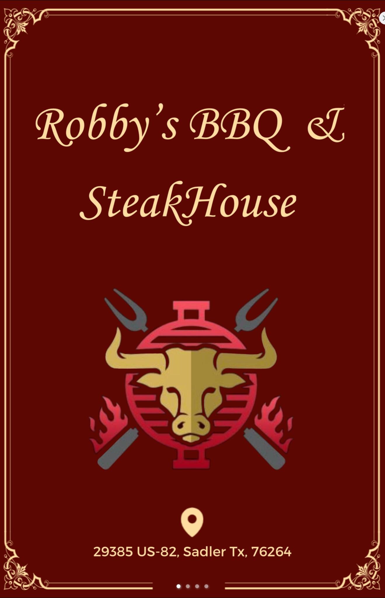 Robby's BBQ & Steakhouse Logo