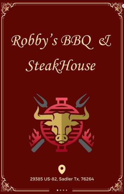 Robby's BBQ & Steakhouse Logo