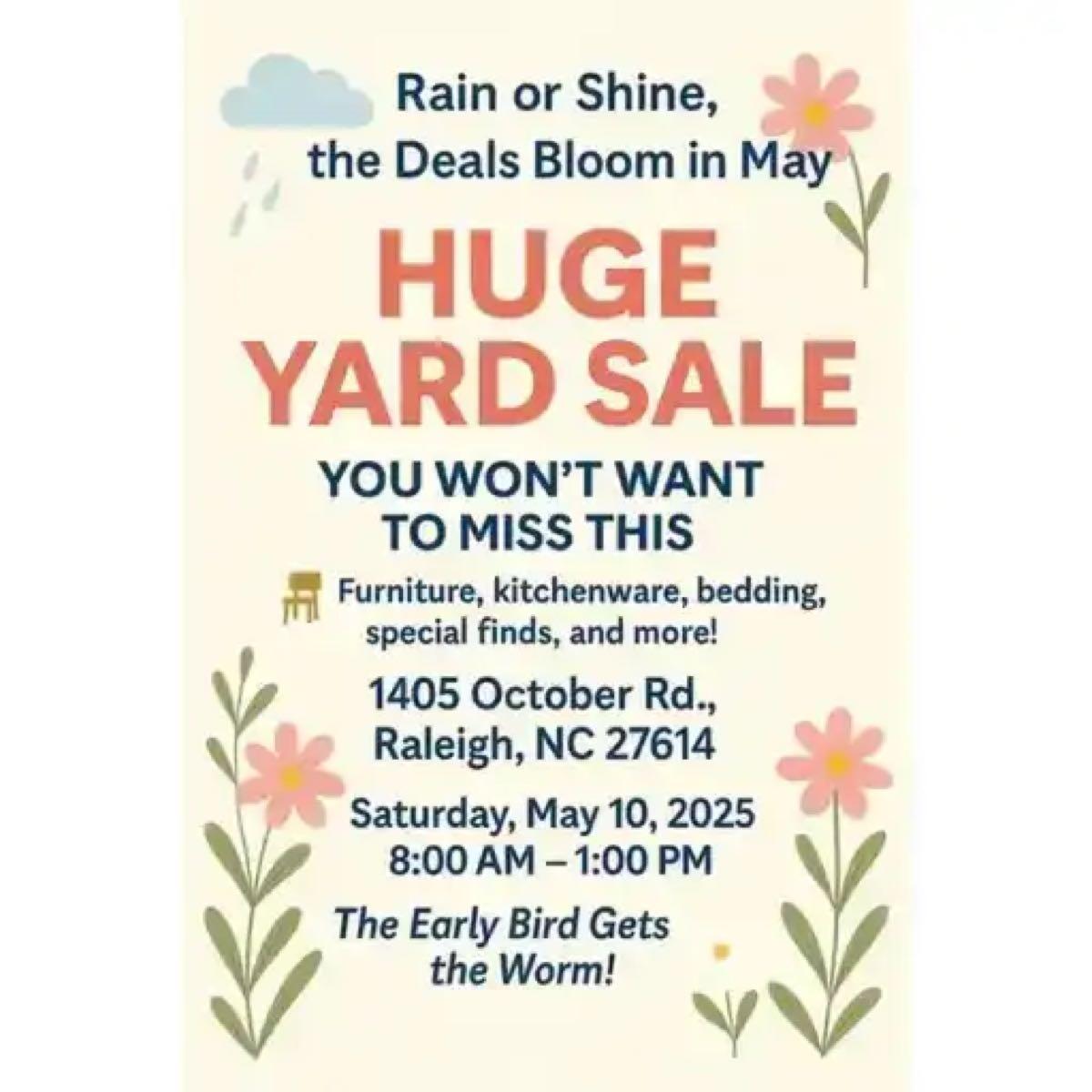 Yard Sale
