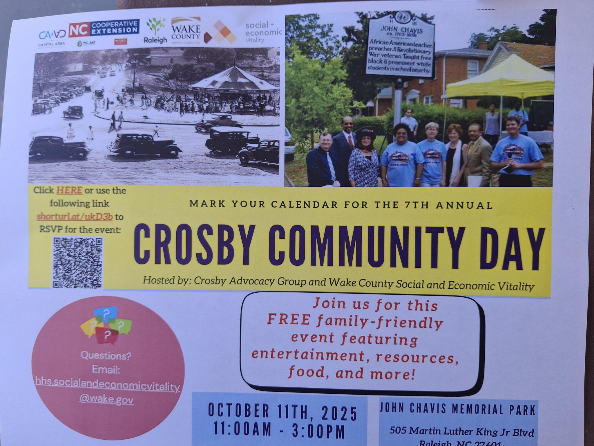 CROSBY COMMUNITY DAY