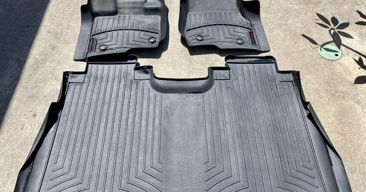Weather Tech floor liners for 2015 F150 SCREW for 100 in Corpus