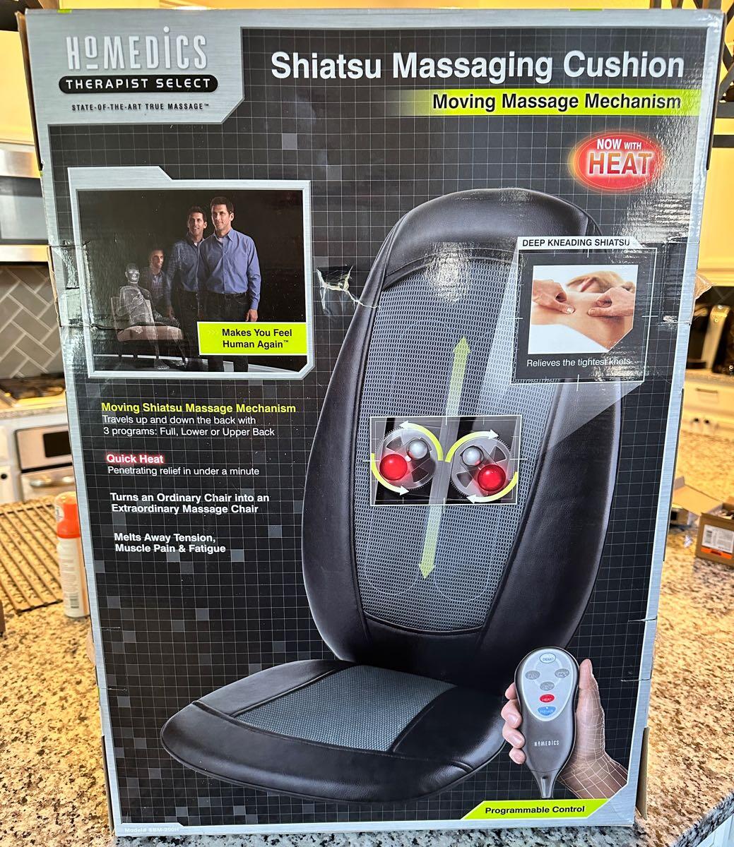 Homedics Neck Massager W Heat and Deep-Kneading Shiatsu Motion