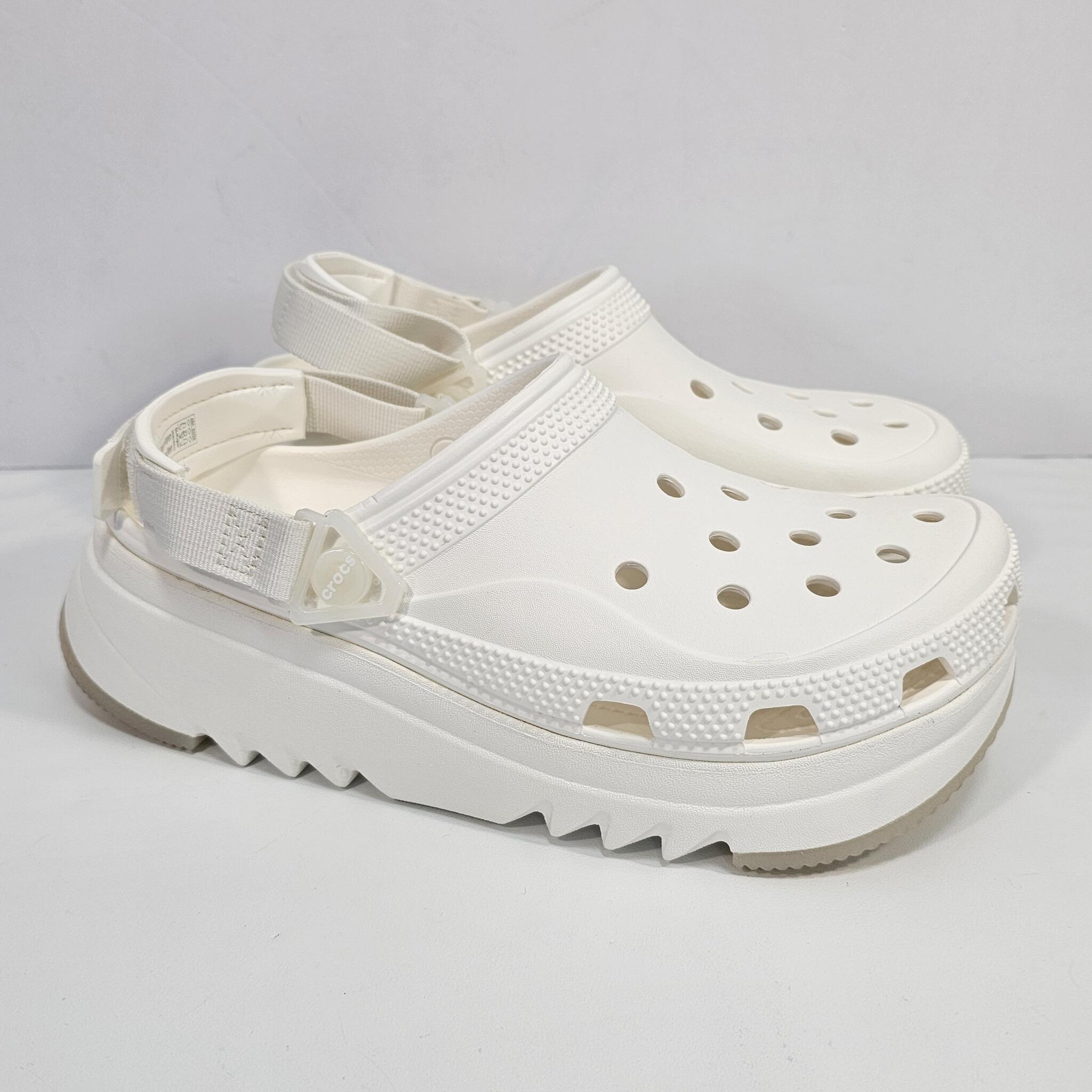 Crocs Hiker Xscape Clog Unisex Slip On Platform Sandals White M 8/ W 10 Crocs Hiker Xscape Clog 208365 Vanilla – World of Clogs main image 3
