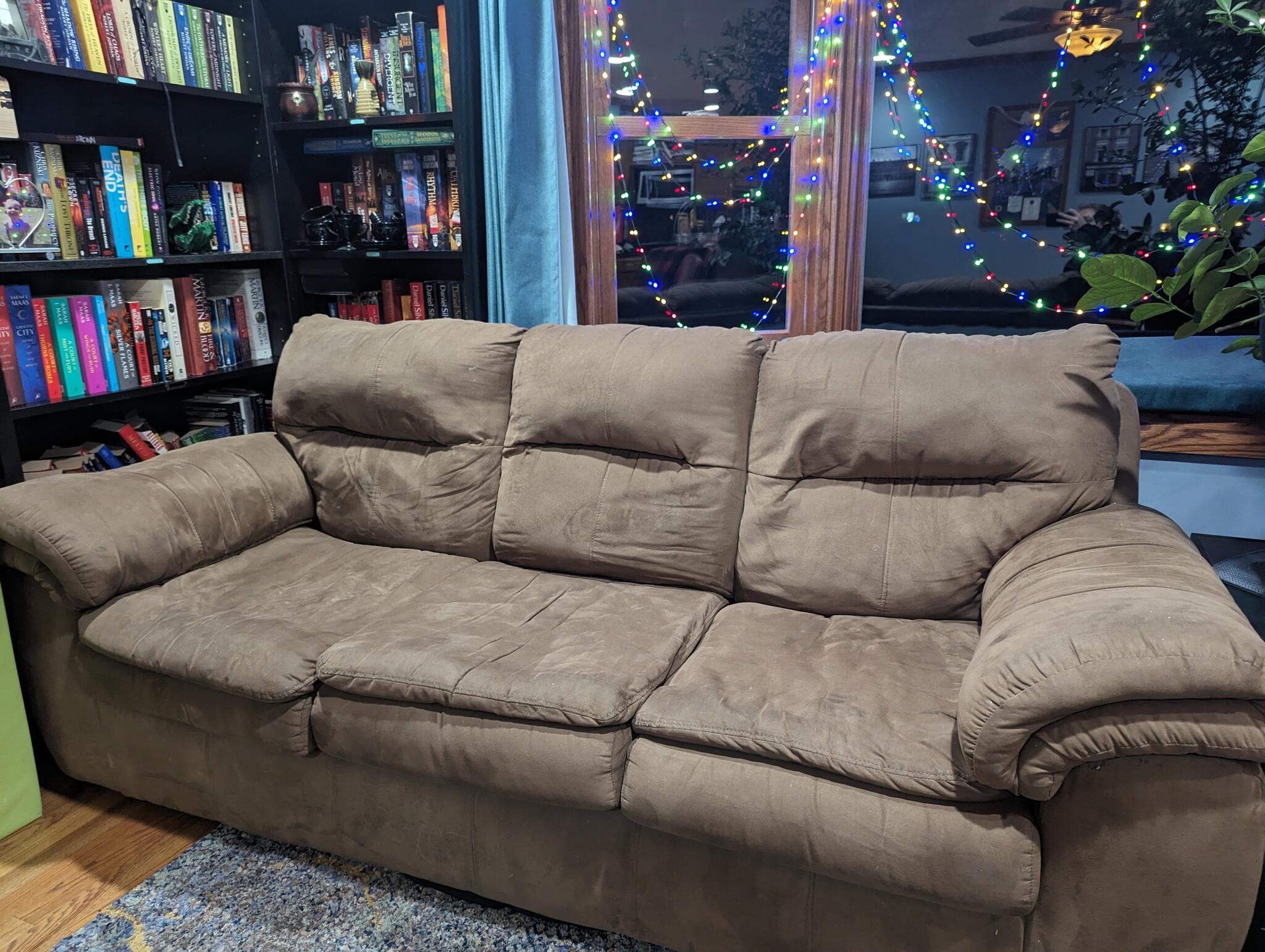 faux-suede-couch-100-obo-for-50-in-woodridge-il-for-sale-free