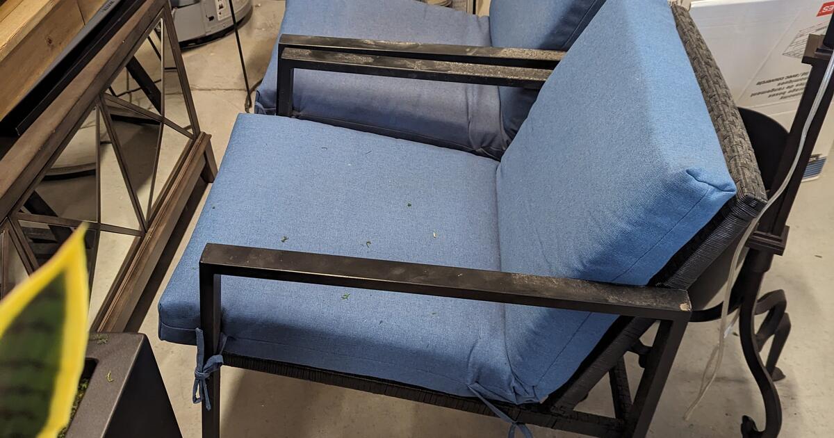 2 Patio Chairs And Side Tables for 35 in Eagle, ID For Sale & Free