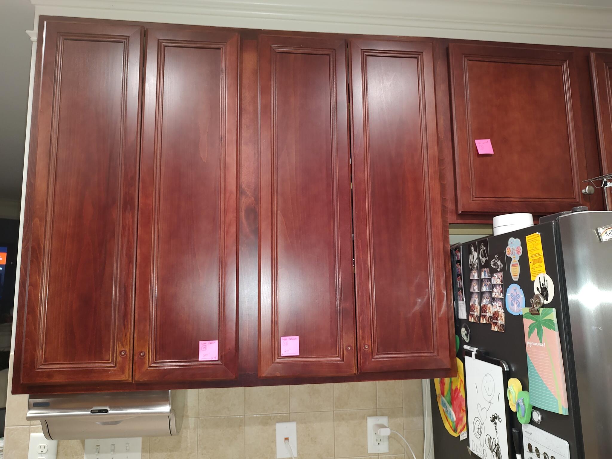 Wooden Kitchen Cabinets Cherry Color