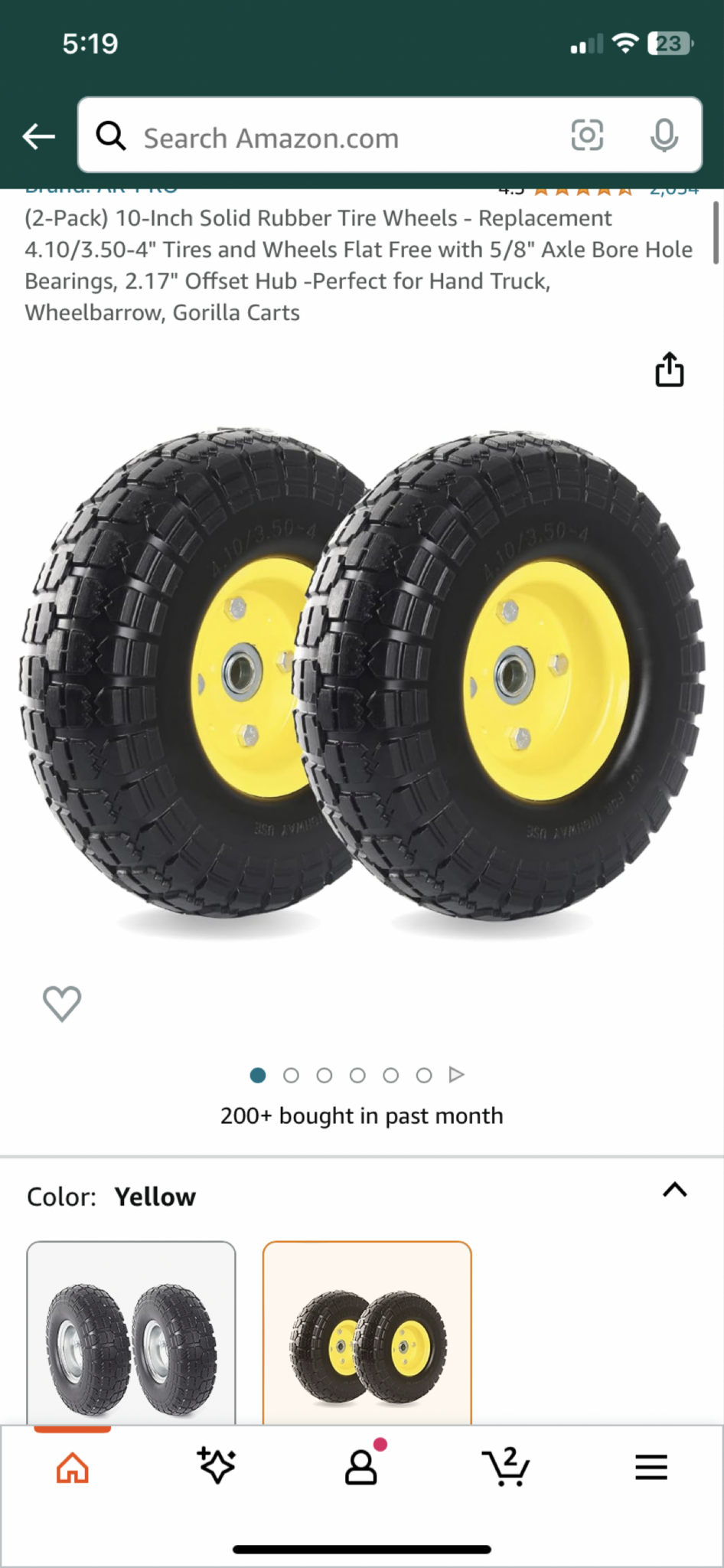 Two 10” Tire Wheels for 10 in Noblesville, IN For Sale & Free — Nextdoor