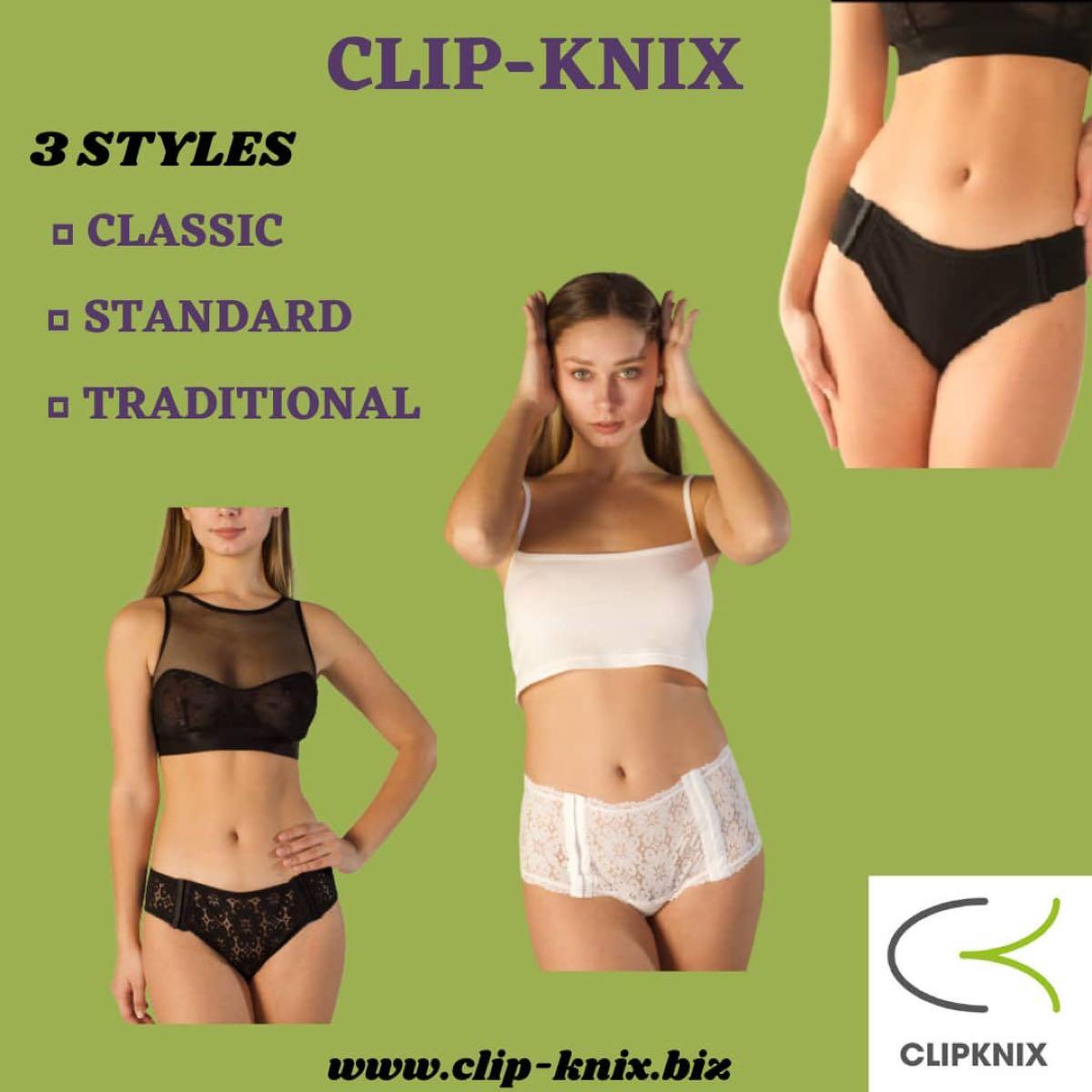 Clip-Knix Front Fastening Underwear