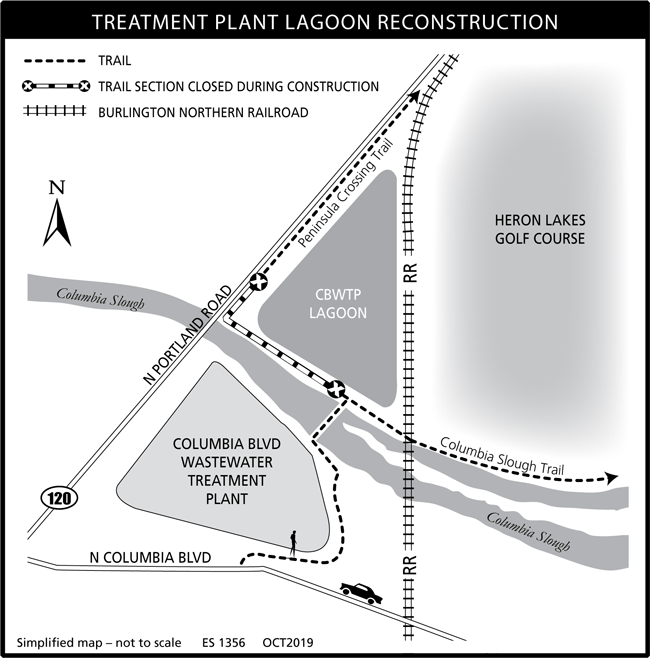Partial Columbia Slough Trail Closure for Columbia Blvd Wastewater ...