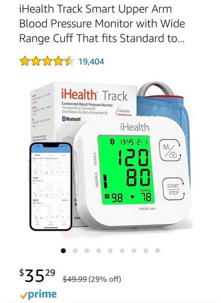 IHealth Track Blood Pressure Monitor For $15 In Portl&, OR