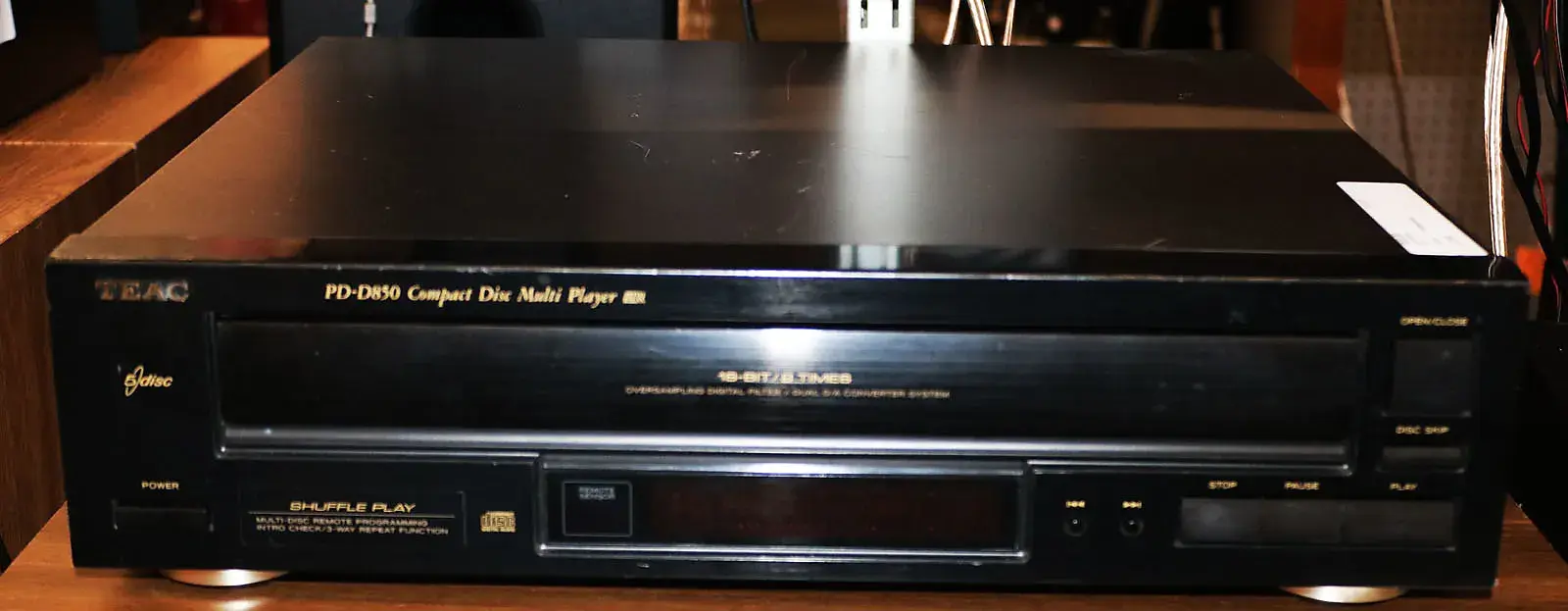 TEAC PD-P850 CD Player Multi Disc Free if you want to do repairs for ...