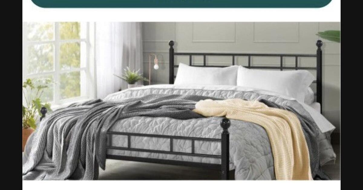 NEW! bed set includes a 10inch gel memory foam Mattress Twin X Large, bed frame with headboard
