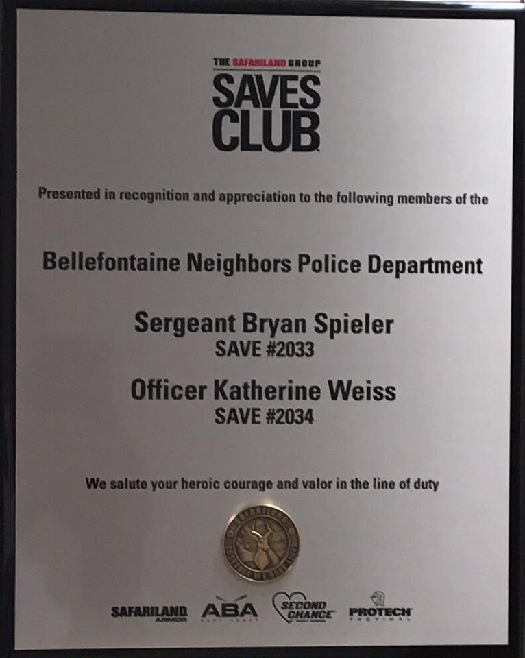 Officer Valor Awards and Recognition (City of Bellefontaine Neighbors  Police Department) — Nextdoor — Nextdoor