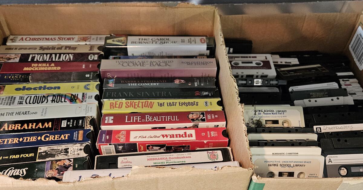 Various Media Tapes for Free in Omaha, NE | For Sale & Free — Nextdoor